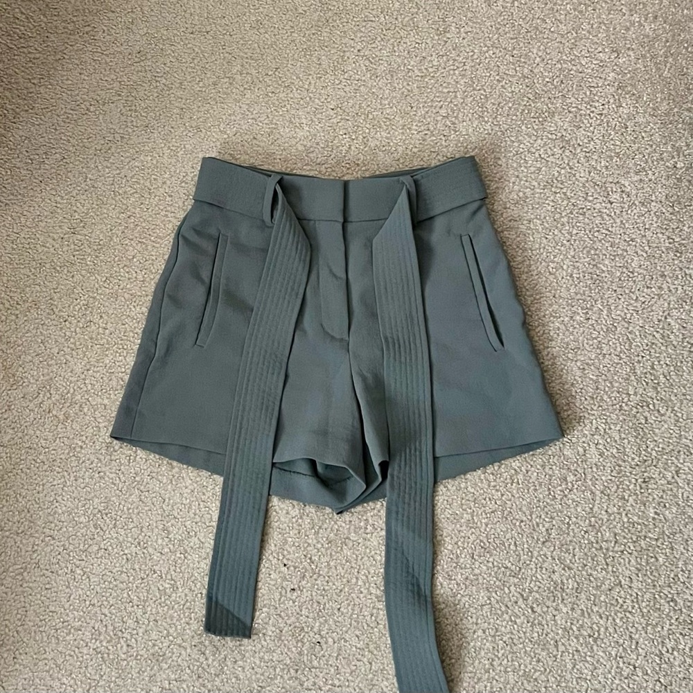 Wilfred tie front shorts